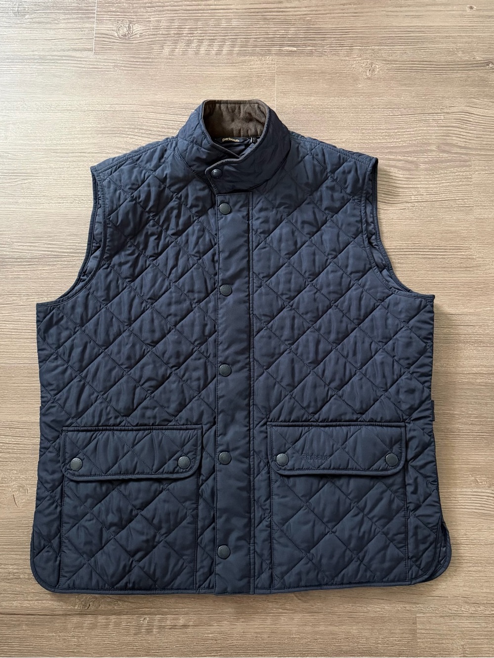 Barbour New Lowerdale Gilet Men’s XL Navy Quilted Vest